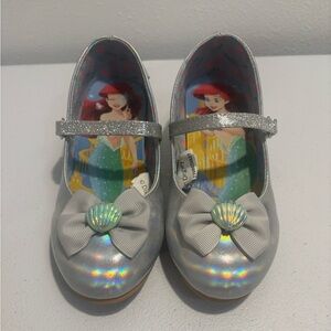 Disney Ariel Dress Heels Size 12 Glitter Princess Shoes Little Mermaid